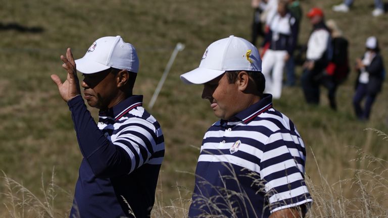 Tiger Woods will partner Patrick Reed in match four