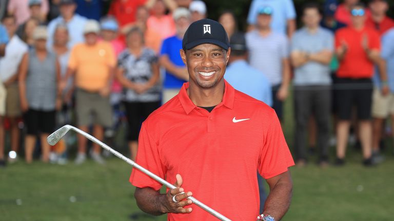 Woods ended the season second in the FedExCup standings