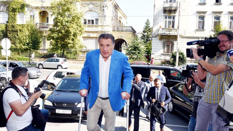 Zdravko Mamic has fled to Bosnia Herzegovina after being sentenced to prison