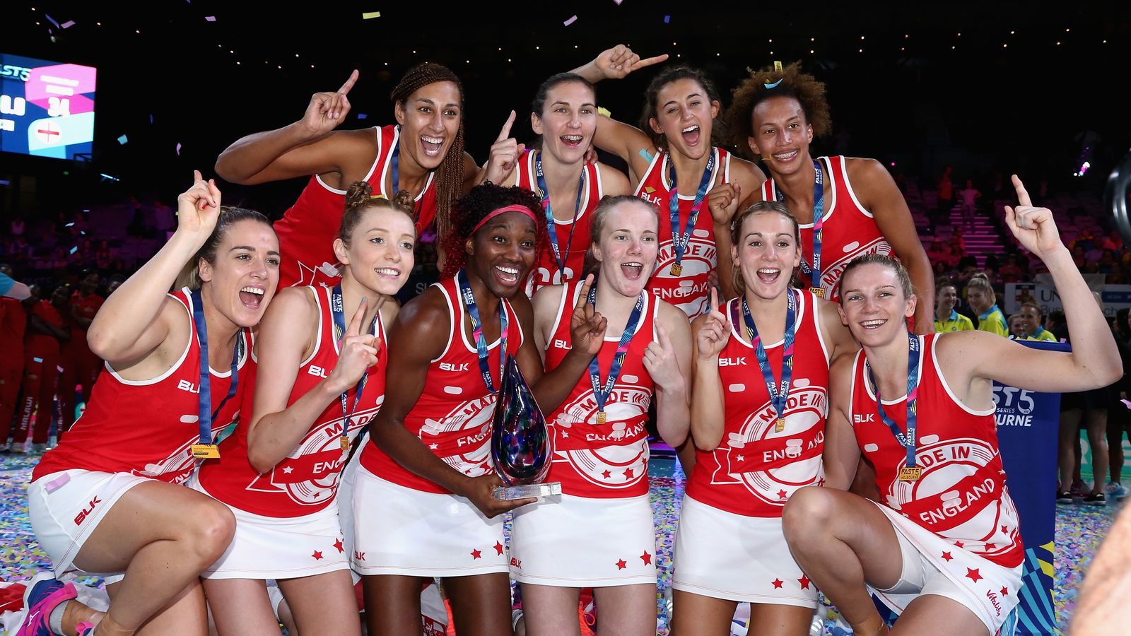 Sky Live England Roses Look To Defend Their Fast5 World Series Title In Melbourne Netball