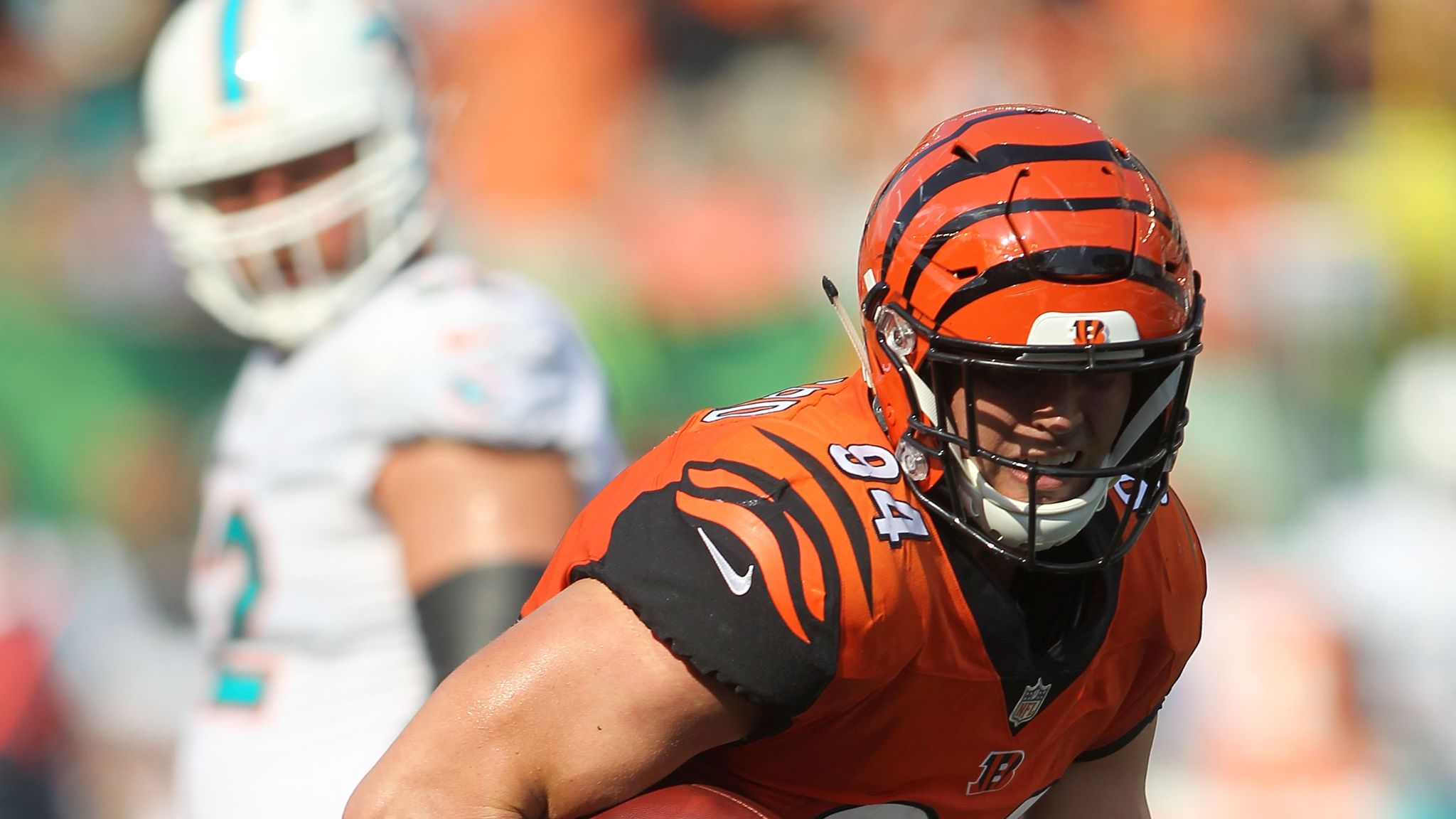 Bengals tackle Geno Atkins tied for NFL lead in sacks