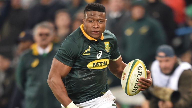 Springboks wing Aphiwe Dyantyi speaks to Miles Harrison about his rise in international rugby and the All Blacks Test