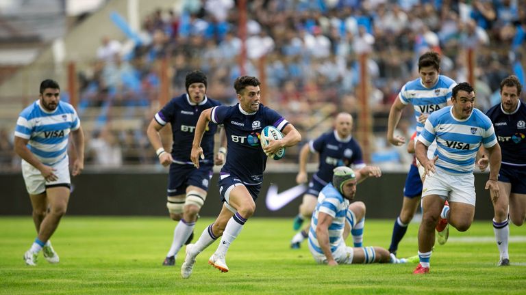 Adam Hastings will start at fly-half for Scotland against Wales in just his fourth cap