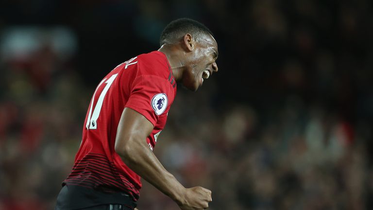 Anthony Martial had brought the hosts level with 14 minutes remaining