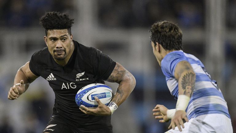 Ardie Savea beat eight Argentine defenders with the ball on Saturday