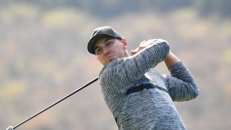 Brooks Koepka leads the chase after he eagled the last