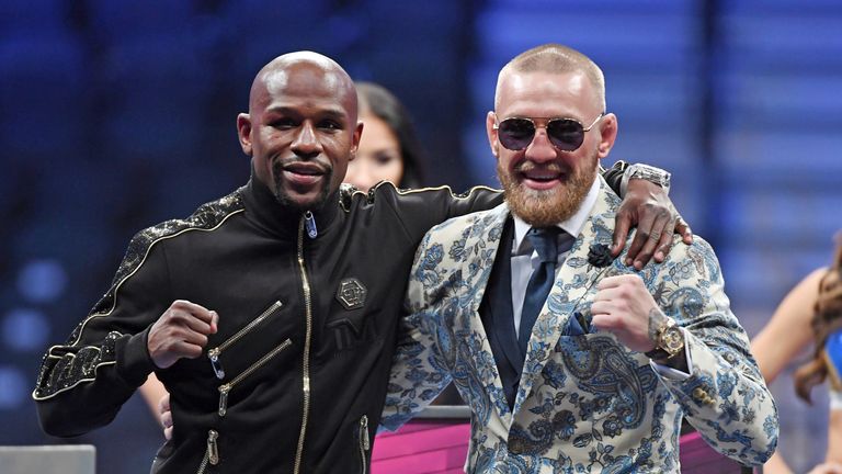 Mayweather's last fight was a lucrative bout against MMA star McGregor in August 2017