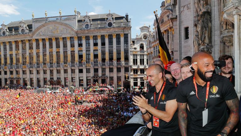 Martinez guided Belgium to a third-place World Cup finish