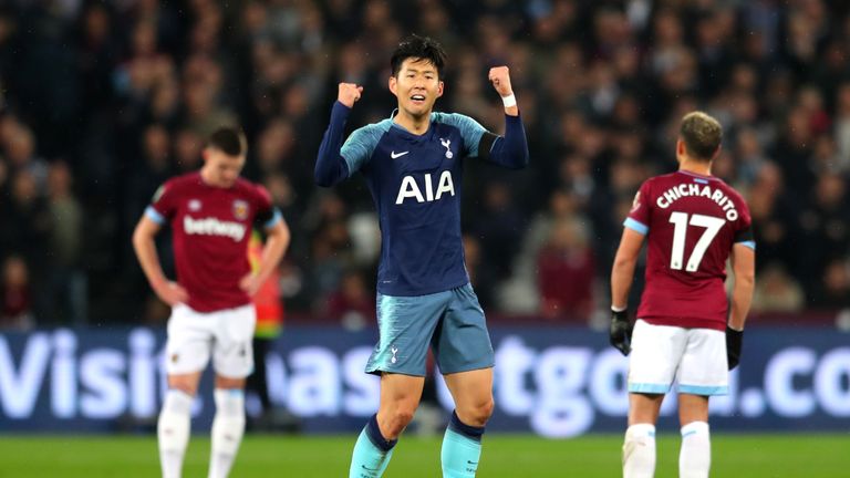 The South Korea forward return to the Tottenham XI after two games on the bench