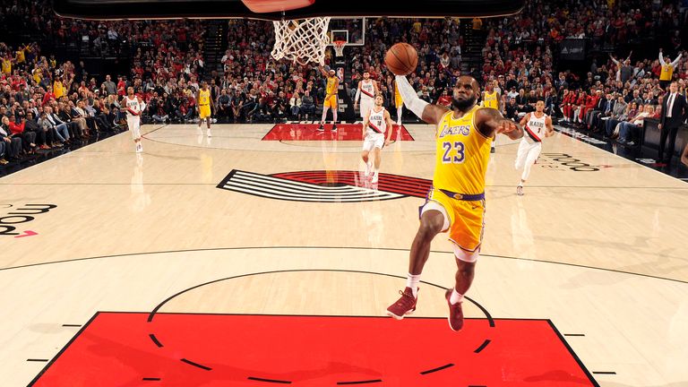 The Best Of The Action As Lebron James Made His Los Angeles Lakers