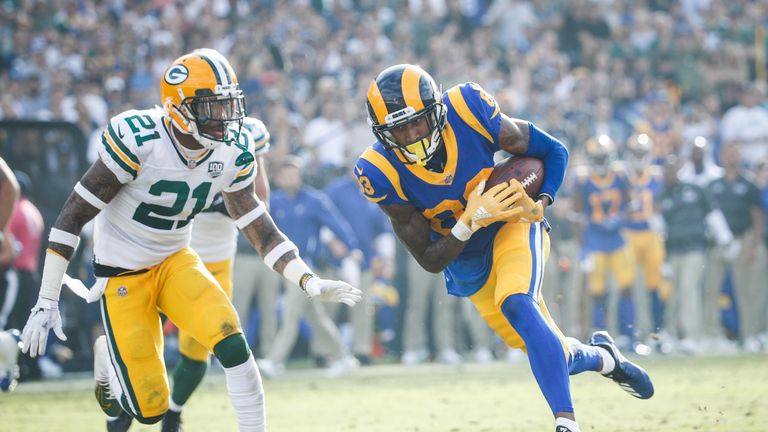 Highlights from the NFL as the Packers took on the Rams in Week Eight.