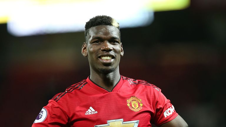 during the Premier League match between Manchester United and Everton FC at Old Trafford on October 28, 2018 in Manchester, United Kingdom.
