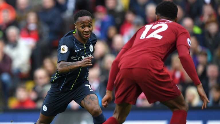 Sterling left Liverpool for Man City in 2015