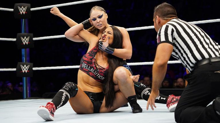 Nikki Bella lost to Raw women's champion Ronda Rousey at Evolution last year