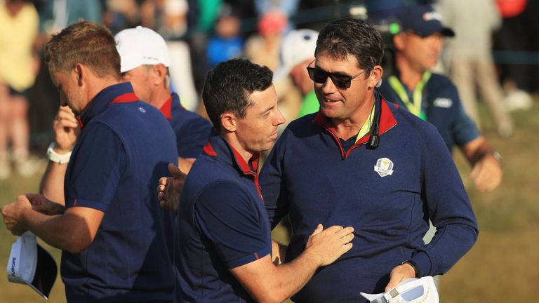 Rory McIlroy is set to be captained by Padraig Harrington at the next Ryder Cup