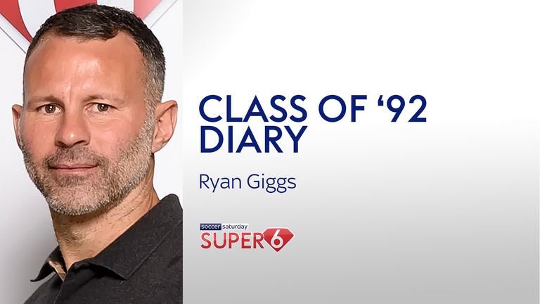 In his latest Super 6 Class of '92 diary, Ryan Giggs talks Eric Harrison, Paul Scholes, Ole Gunnar Solskjaer and the title race