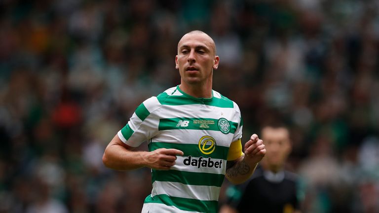 Brown has made more than 300 league appearances for Celtic