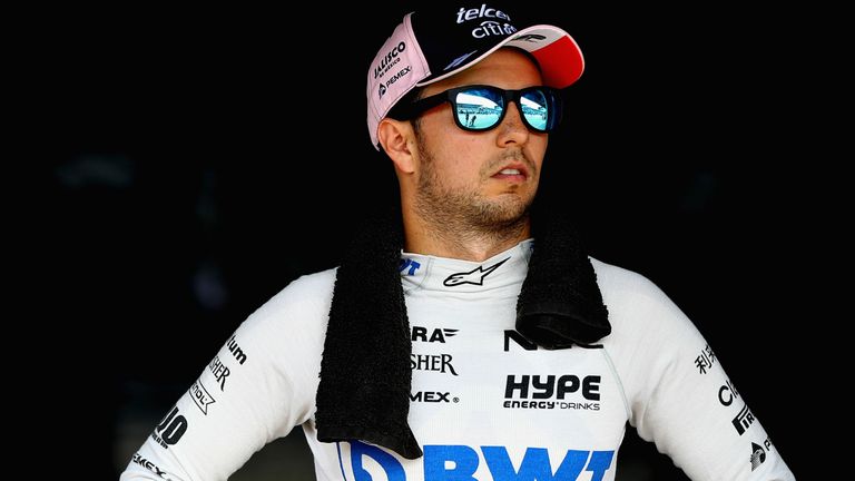 Sergio Perez signs new Force India contract for F1 2019 ...