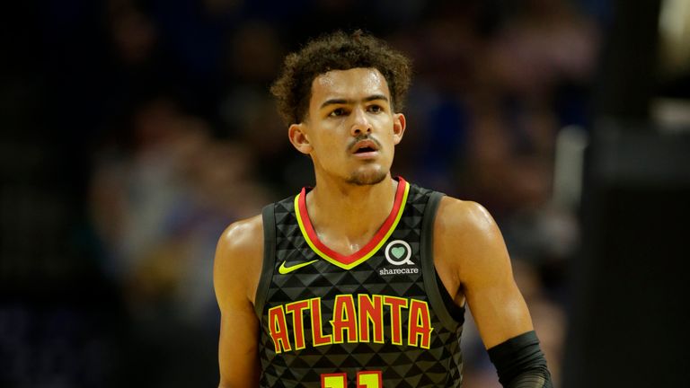  Trae Young of the Atlanta Hawks