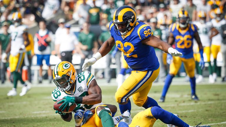 Ty Montgomery's last act as a Packer was a fumble in Sunday's loss to the Rams