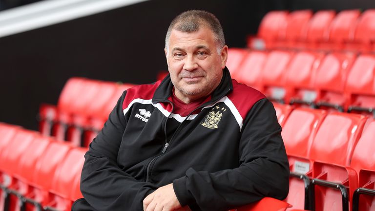 Shaun Wane is set to lead Wigan out at Old Trafford on Saturday
