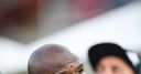WATCH: Mayweather gets NFL game balls