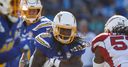 Chargers' Gordon out with knee injury