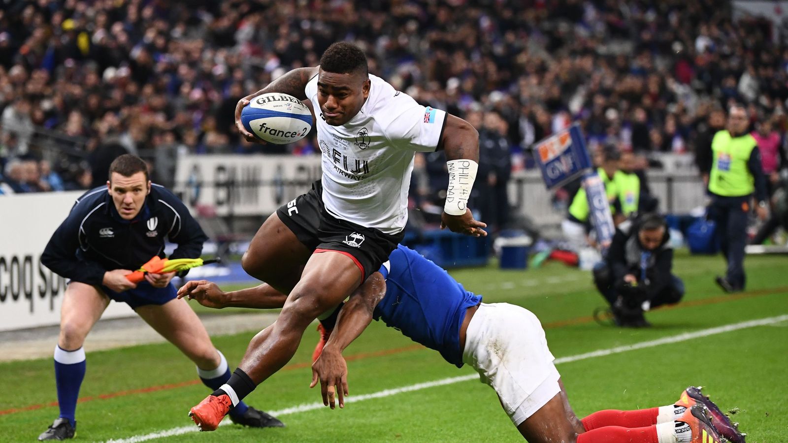 France 1421 Fiji Fiji finally claim win over France Rugby Union