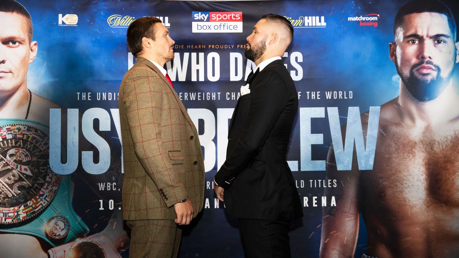 Usyk vs Bellew: Tony Bellew challenges Oleksandr Usyk for world