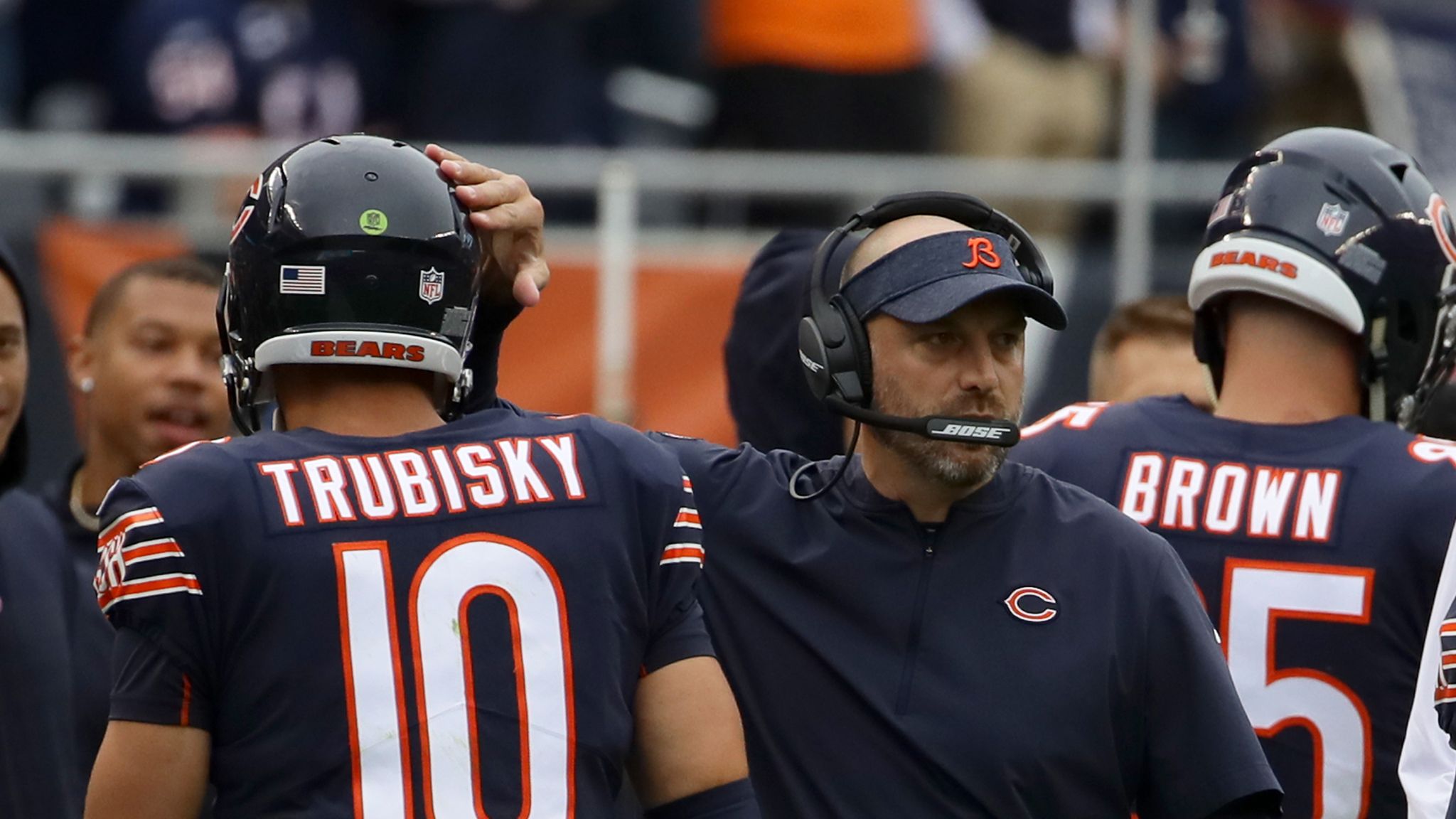 Bears name Mitchell Trubisky starting QB vs. Packers