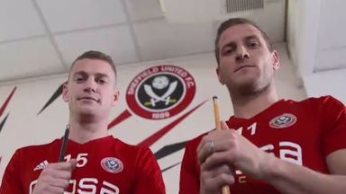 Image of Sheffield United's Paul Coutts and Billy Sharp face rivals Wednesday, live on Sky Sports