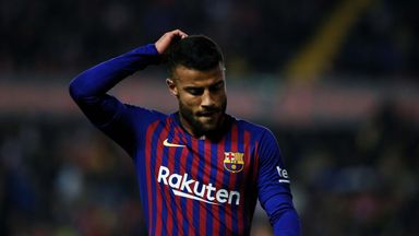 Image of Barcelona's Rafinha faces surgery on a ruptured ACL