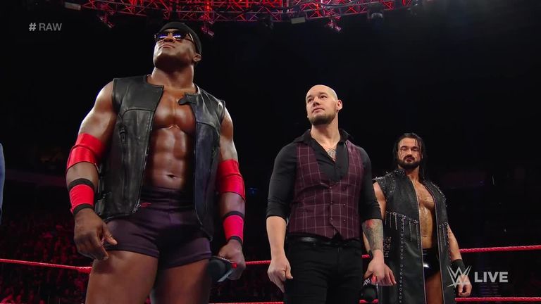 Baron Corbin - with some assistance from Drew McIntyre and Bobby Lashley - took out Finn Balor