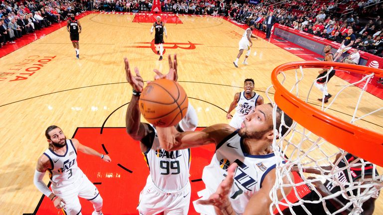 Watch Gobert's best defensive plays of the season