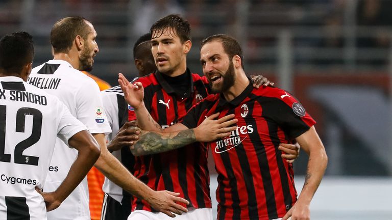 Chelsea fans will hope Higuain brings the fire and the finishing with him to Stamford Bridge