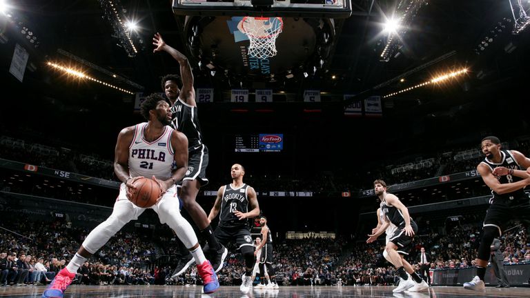 Highlights of the Philadelphia 76ers' trip to the Brooklyn Nets in Week 3 of the NBA.