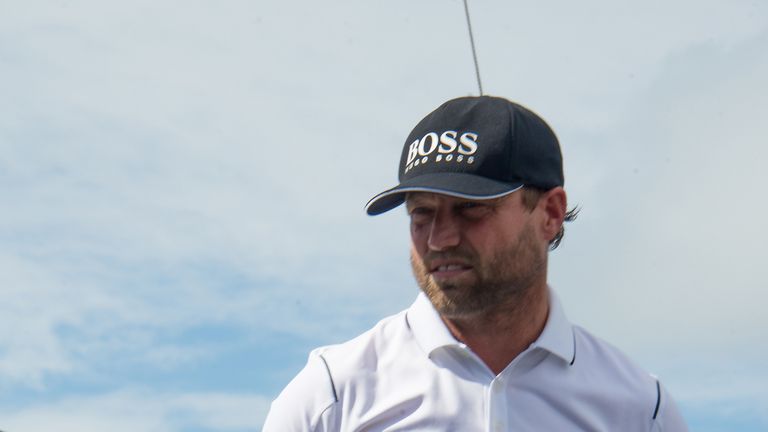 Thomson was handed a 24-hour penalty after he was forced to use his boat's motor
