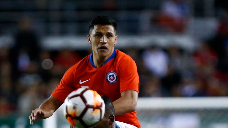 Alexis Sanchez scored for Chile against Honduras