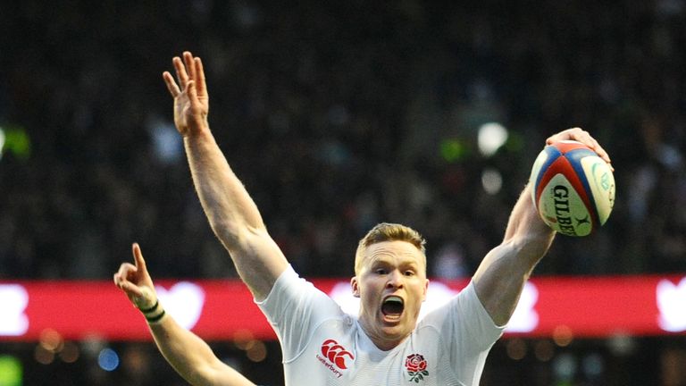 Chris Ashton ha marcado 20 intentos para Inglaterra