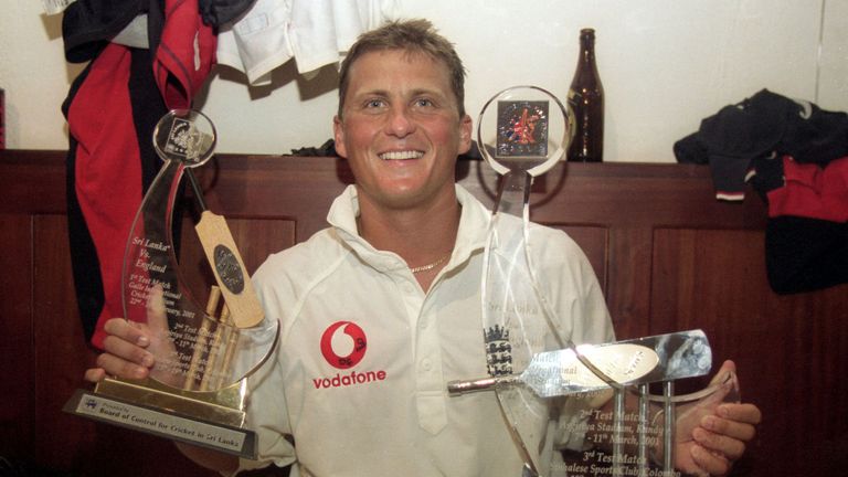 'Darren Gough - like Graham Thorpe - was inspirational in the series...'