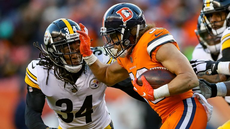 Undrafted rookie runner Phillip Lindsay has starred for Denver this season