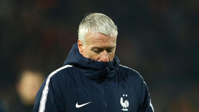 Didier Deschamps said he shared responsibility with his players for France's disappointing display and surprise setback against Netherlands