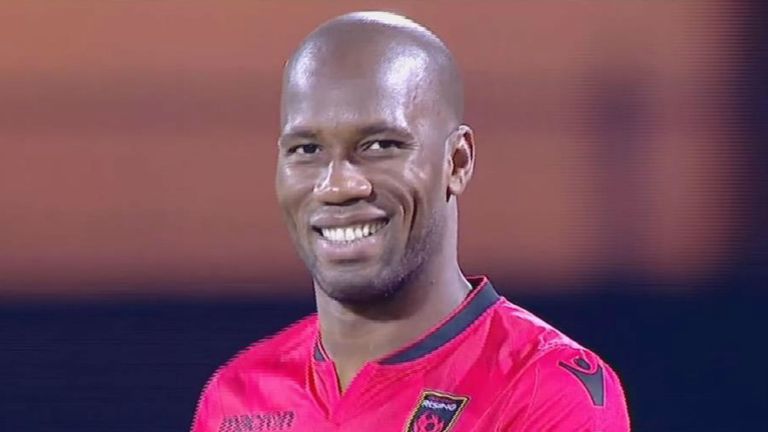 Drogba played his last game before retiring for the Pheonix Rising in the USL Cup final