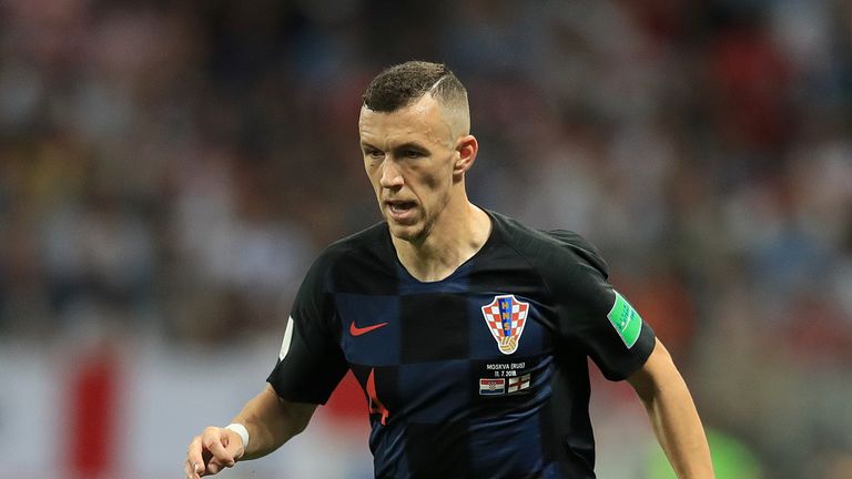 Ivan Perisic scored three goals in seven games for Croatia at the 2018 FIFA World Cup in Russia