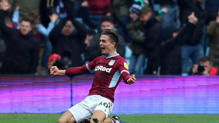 Aston Villa's Jack Grealish says goal against Birmingham ...