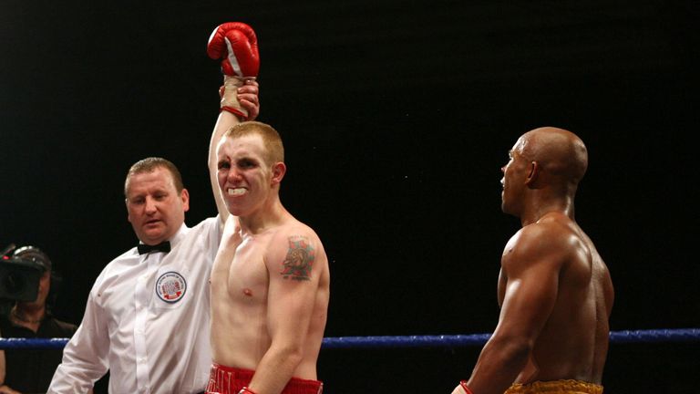 John Fewkes (left) will be in Kell Brook's corner for the first time
