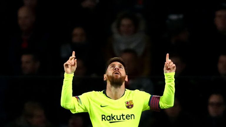 The sixth goal of the Lionel Messi season in the Champions League inspired Barcelona to victory at PSV