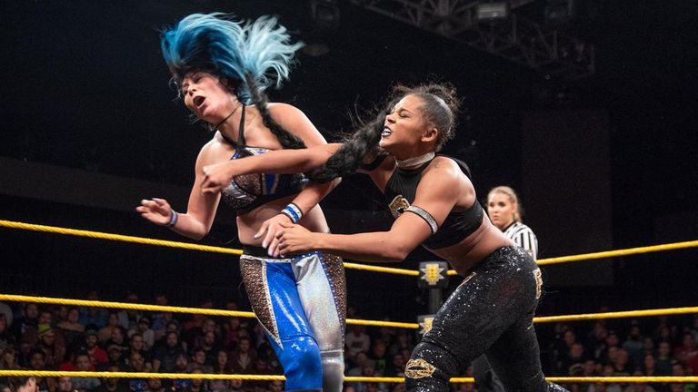 Mia Yim a eu une sortie difficile contre NXT contre Bianca Belair