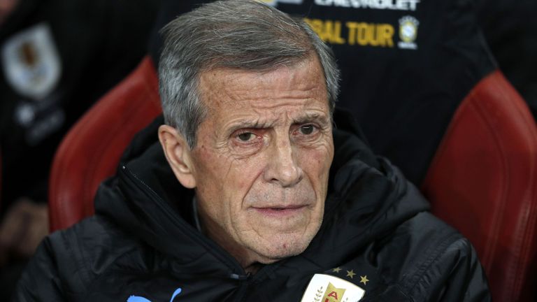 Oscar Tabarez learned a lot about the character of Uruguay's inexperienced players