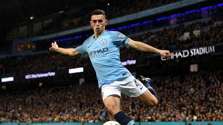 Phil Foden was omitted from the final shortlist